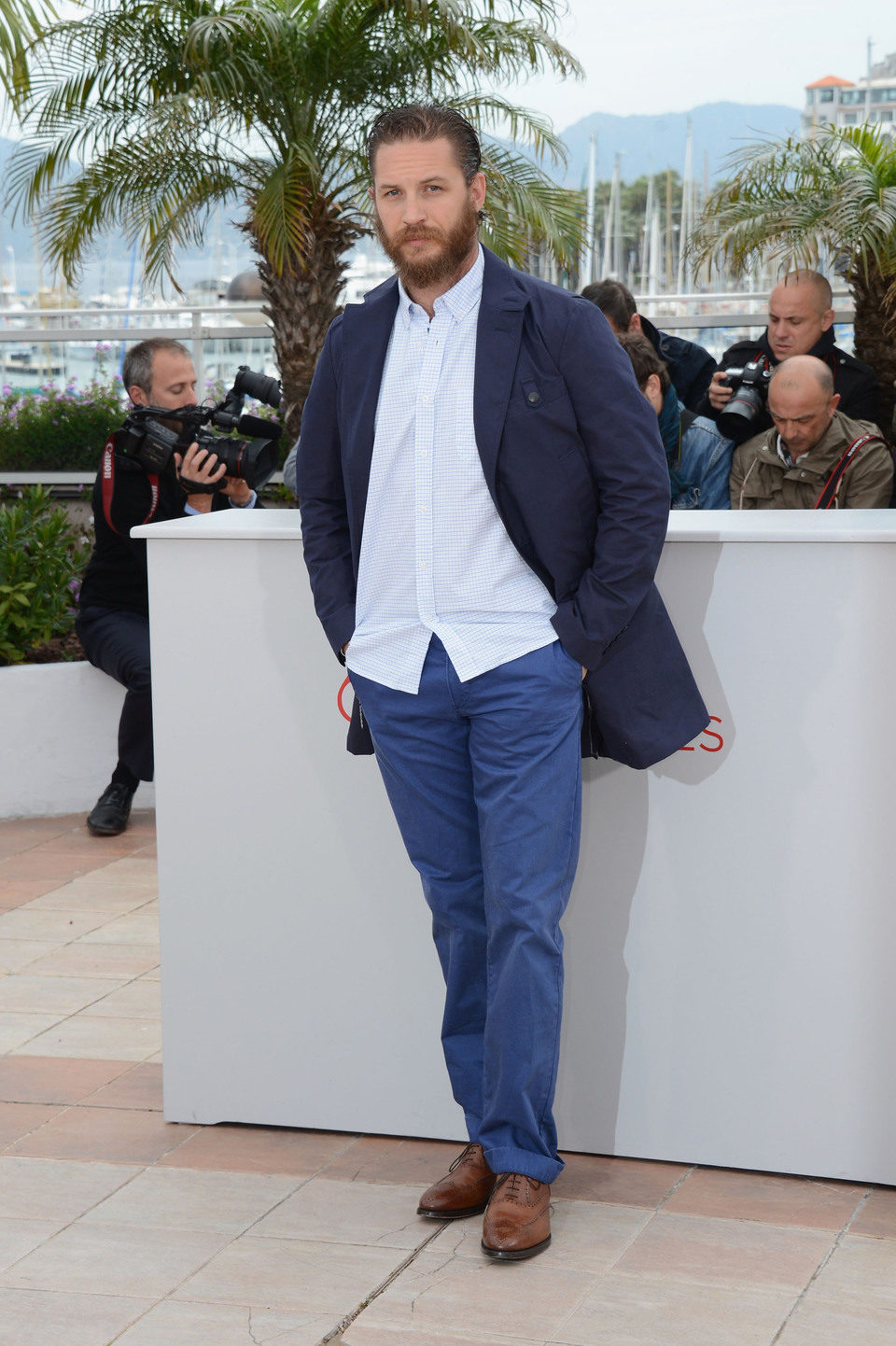 Tom Hardy en el Festival de Cannes 2012