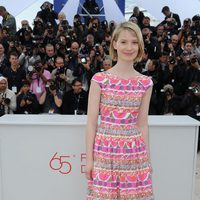 Mia Wasikowska en el Festival de Cannes 2012