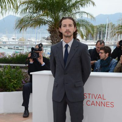 Shia LaBeouf en el Festival de Cannes 2012