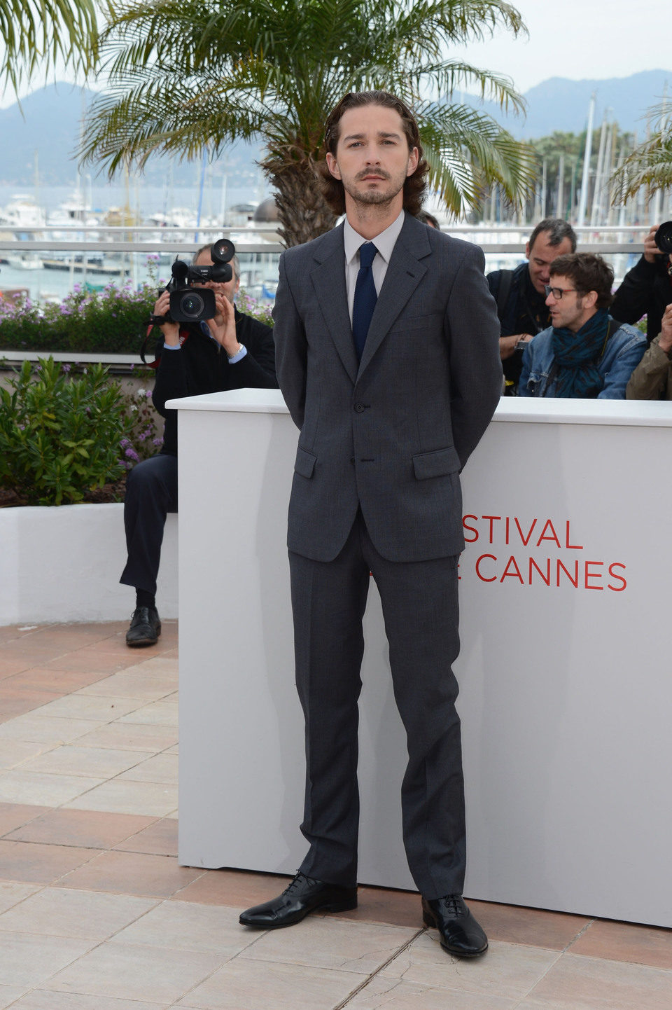 Shia LaBeouf en el Festival de Cannes 2012