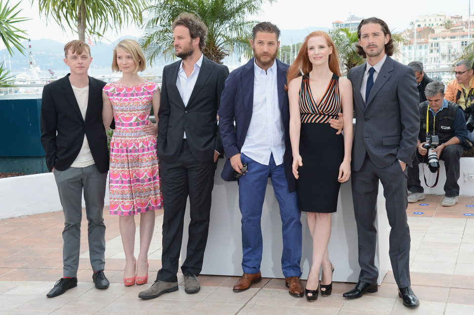 El equipo de 'Lawless' en el Festival de Cannes 2012