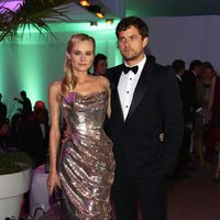 Diane Kruger y Joshua Jackson en el Festival de Cannes 2012