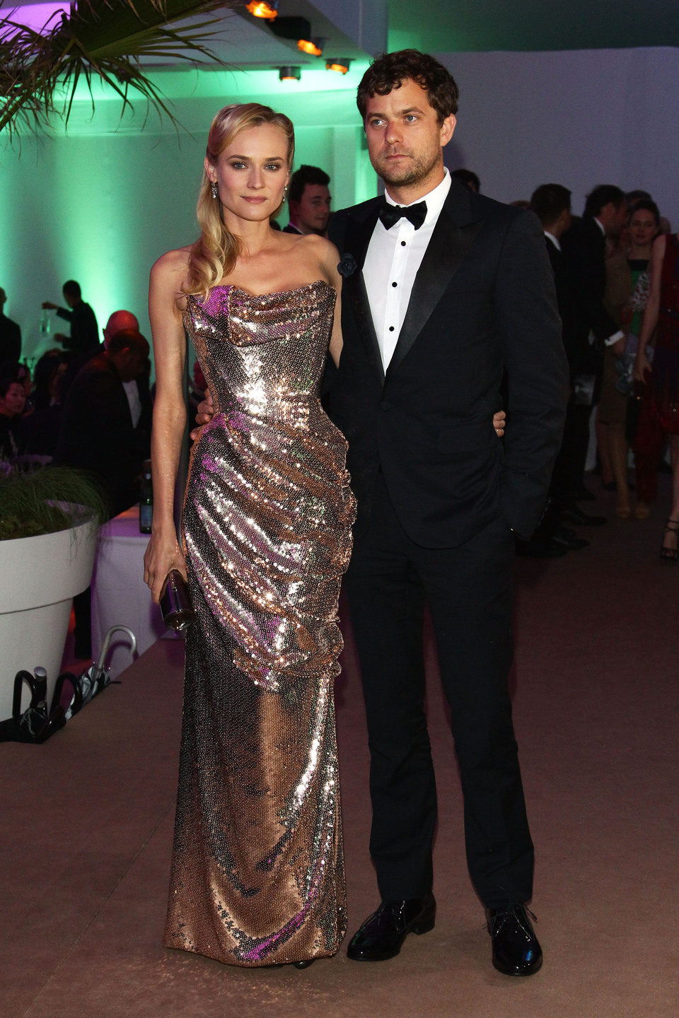 Diane Kruger y Joshua Jackson en el Festival de Cannes 2012