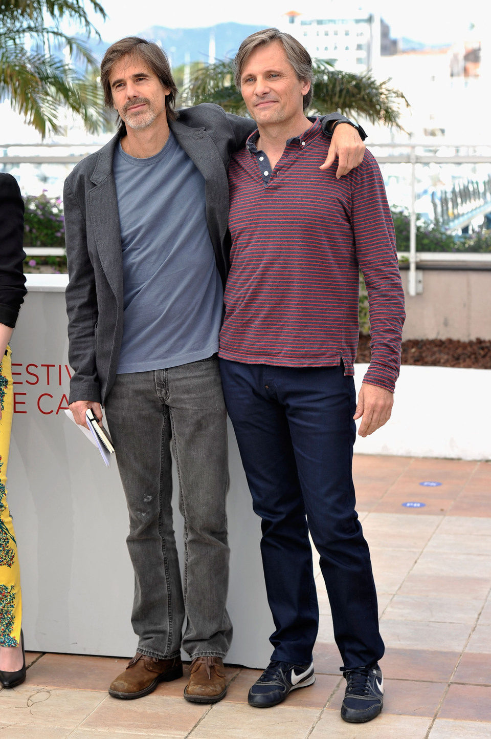 Walter Salles y Viggo Mortensen en el Festival de Cannes 2012