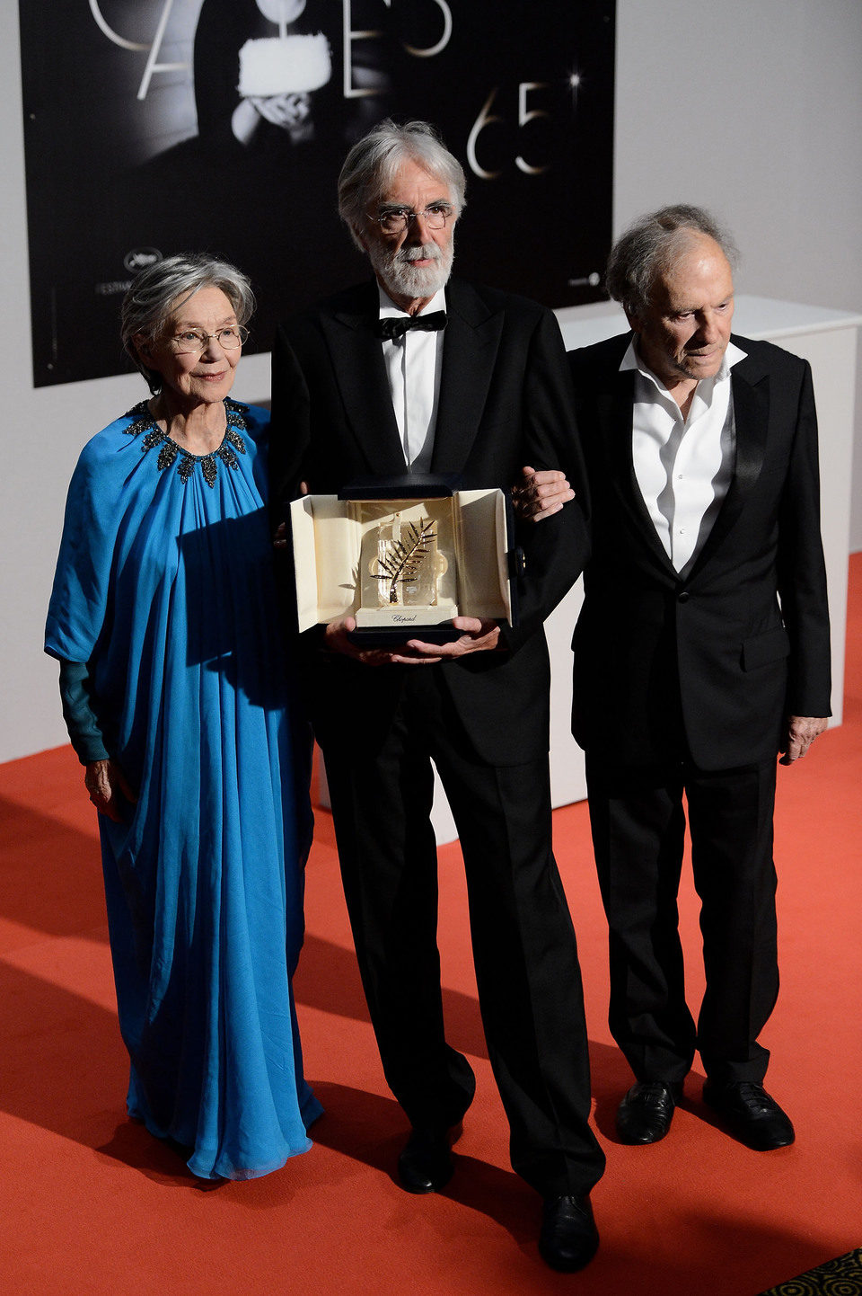 Michael Haneke en el Festival de Cannes 2012