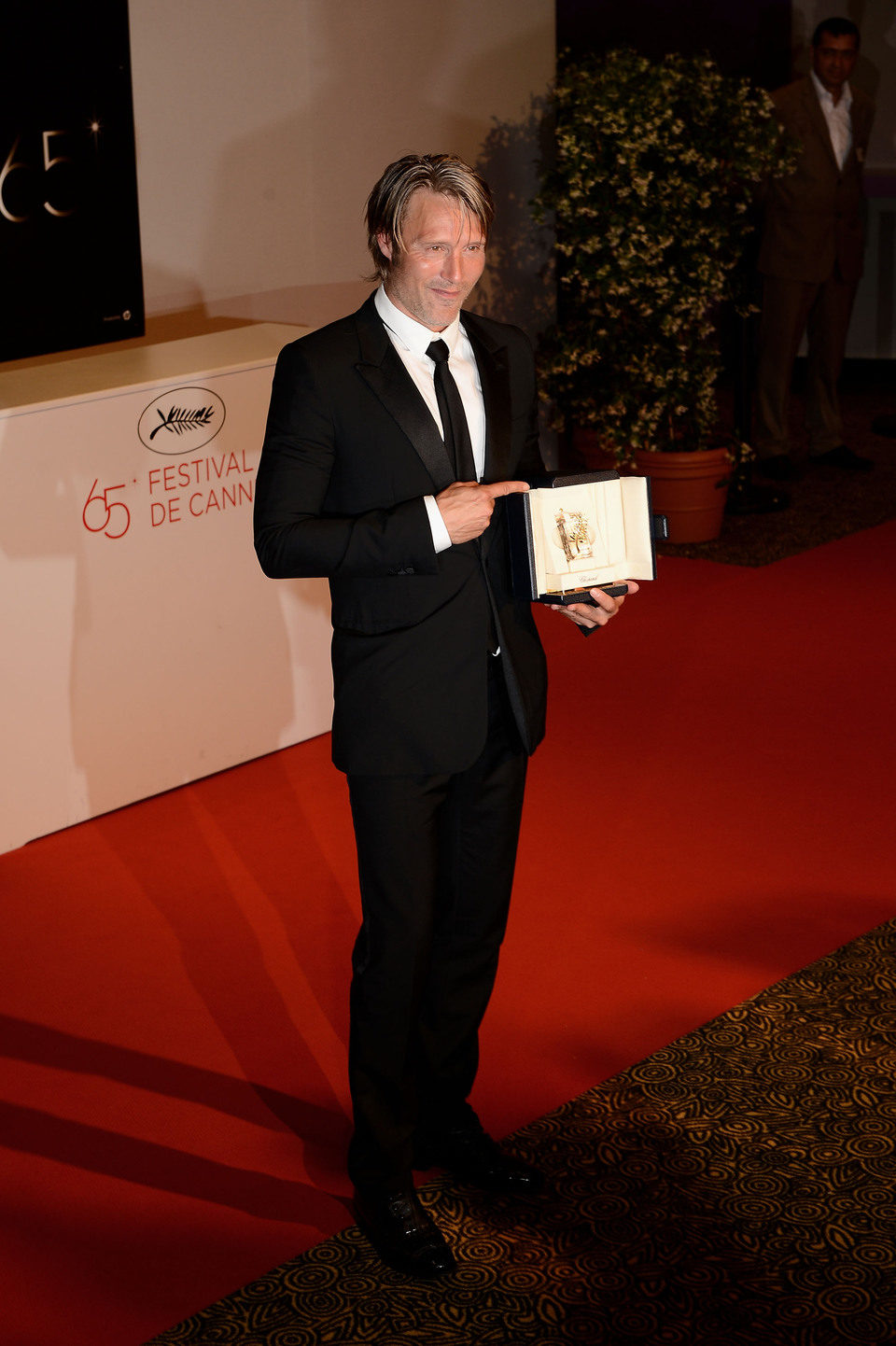 Mads Mikkelsen en el Festival de Cannes 2012