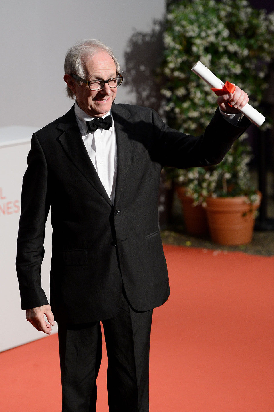 Ken Loach en el Festival de Cannes 2012