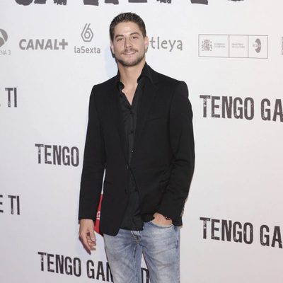 Luís Fernández en la premiére de 'Tengo ganas de ti' en Madrid