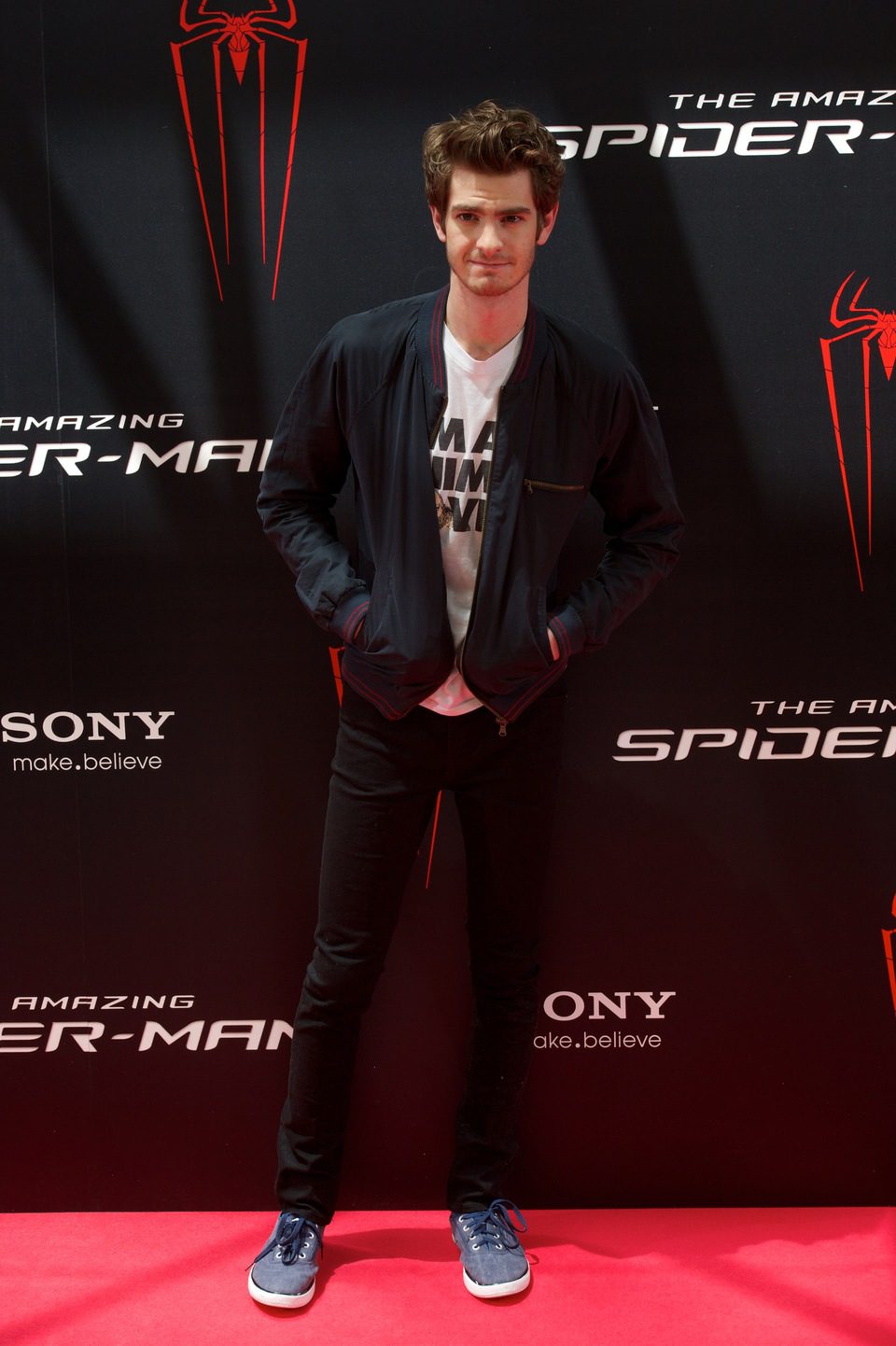 Andrew Garfield presenta 'The Amazing Spider-Man' en Madrid