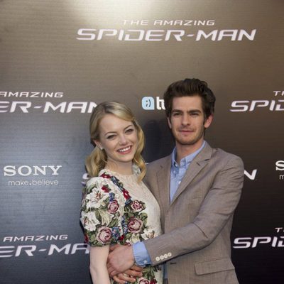 Emma Stone y Andrew Garfield estrenan en Madrid 'The Amazing Spider-Man'