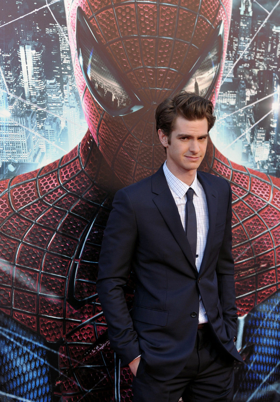 Andrew Garfield en la premiére 'The Amazing Spider-Man' en Los Angeles