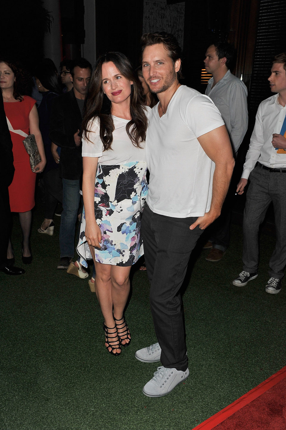 Elizabeth Reaser y Peter Facinelli en la Comic-Con