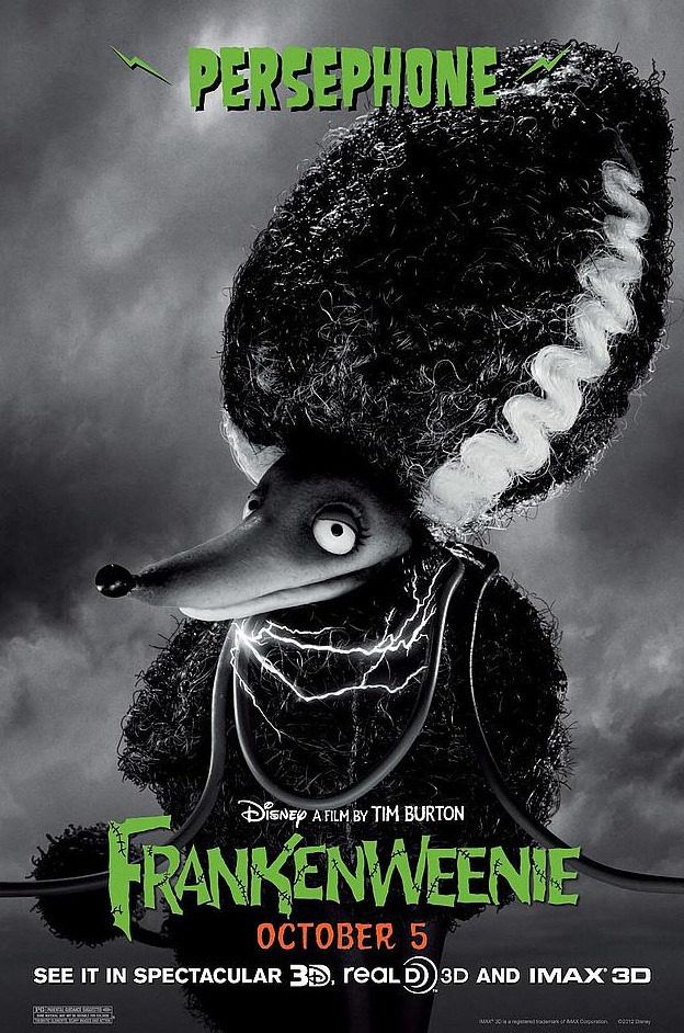 Póster de Persephone, de 'Frankenweenie'