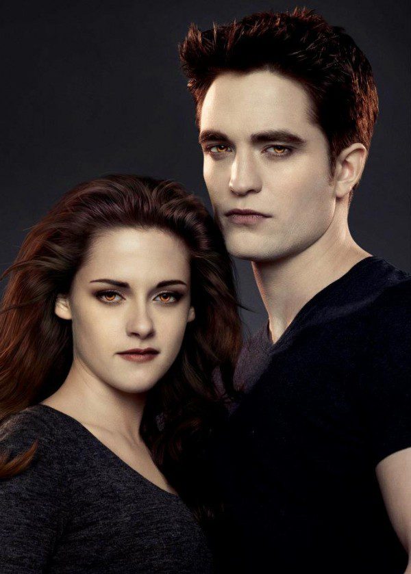 Kristen Stewart y Robert Pattinson en 'Amanecer: Parte 2'