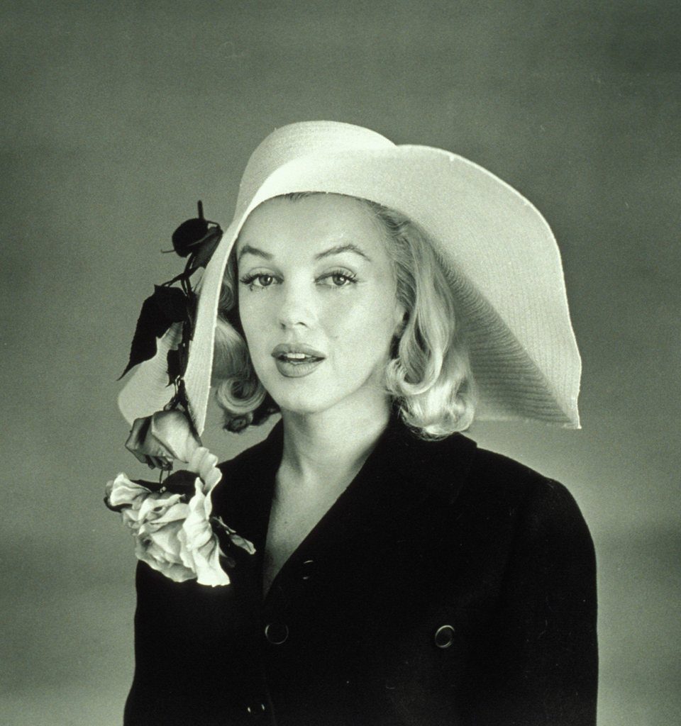 Marilyn Monroe con sombrero