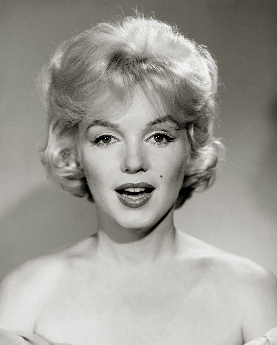 Marilyn Monroe a principios de los años 60