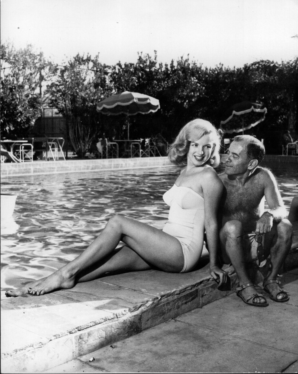 Marilyn Monroe con Johnny Hyde