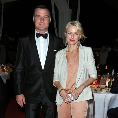 Liev Schreiber y Naomi Watts en la Mostra de Venecia 2012