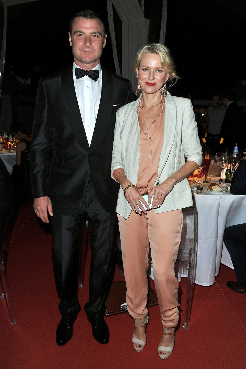 Liev Schreiber y Naomi Watts en la Mostra de Venecia 2012