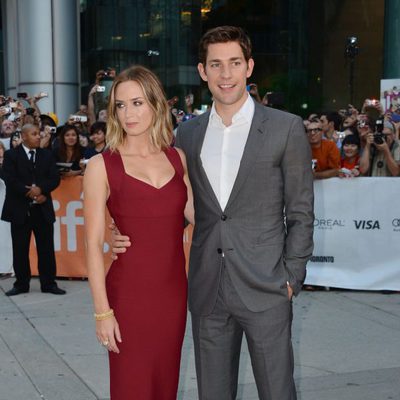 Emily Blunt y John Krasinski en el TIFF 2012