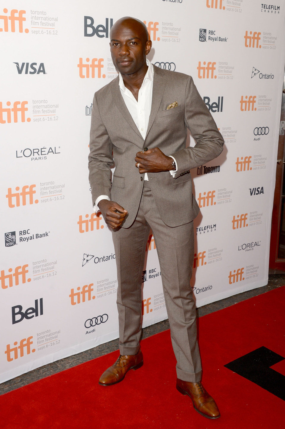 David Gyasi en el TIFF 2012