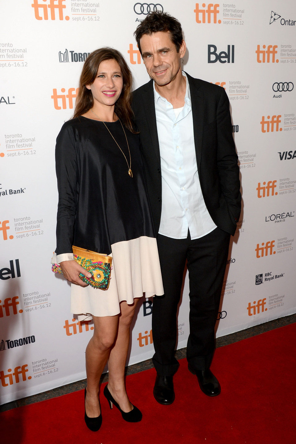 Tom Tykwer y Marie Steinmann en el TIFF 2012