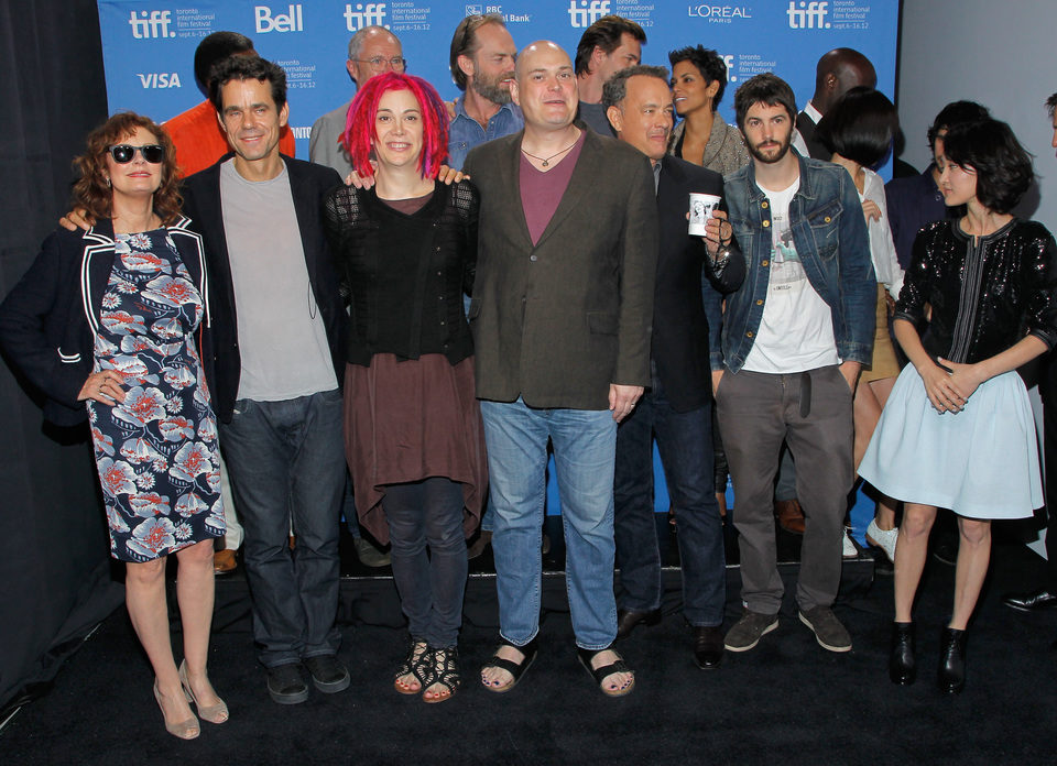 El equipo de 'El atlas de las nubes' en el TIFF 2012