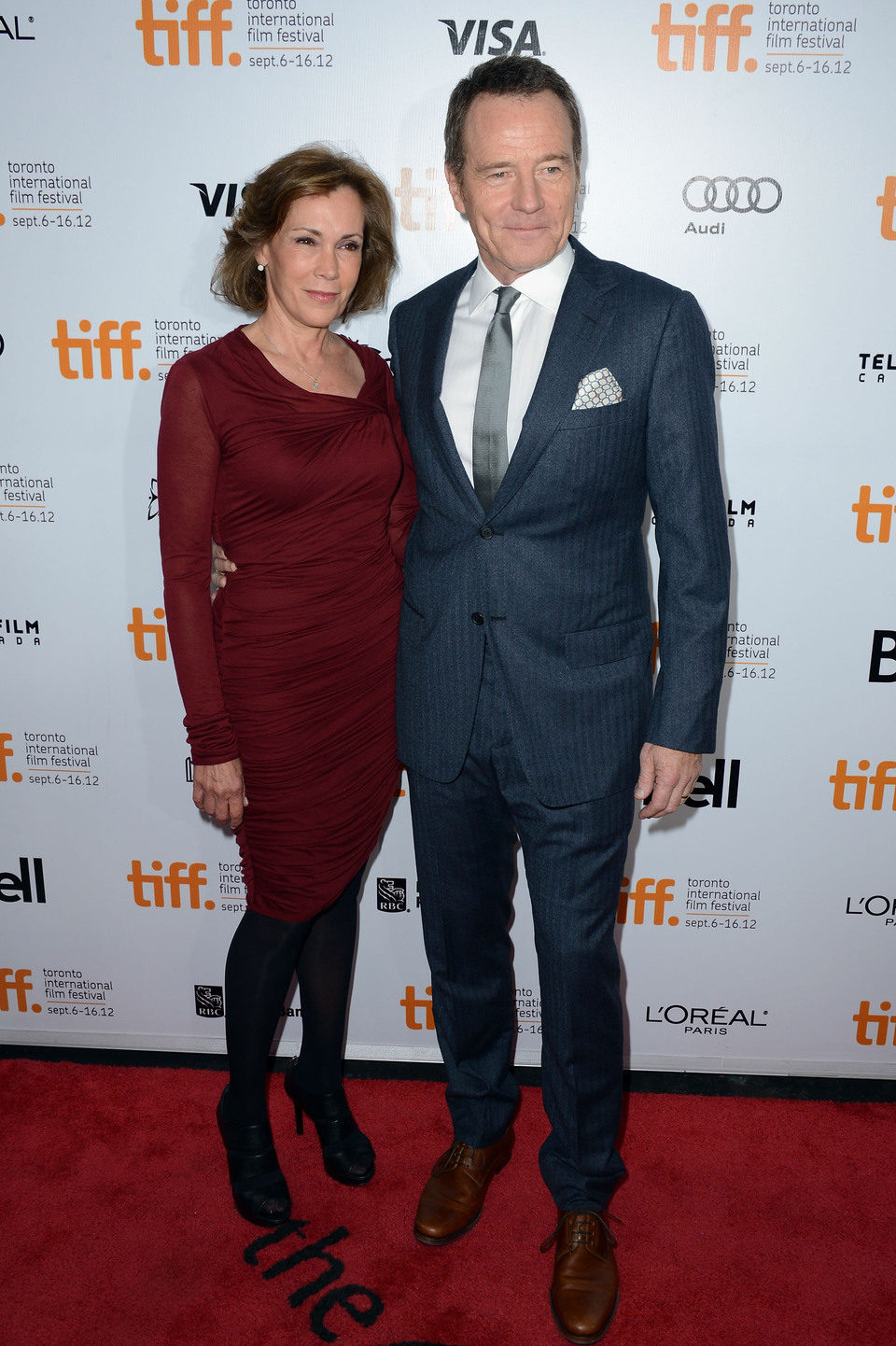 Bryan Cranston y Robin Dearden en el TIFF 2012