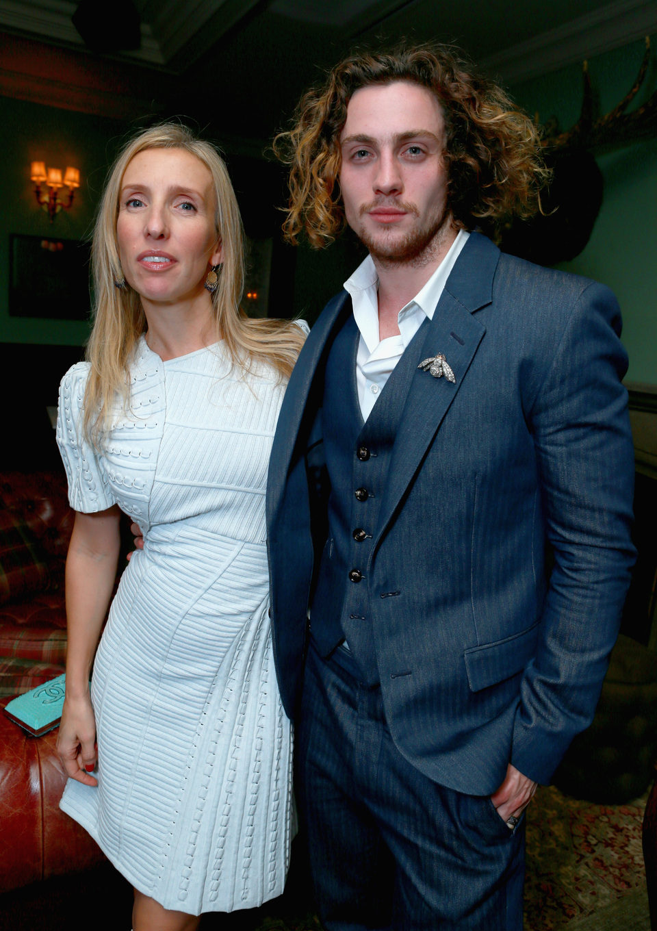 Sam Taylor-Wood y Aaron Johnson en el TIFF 2012