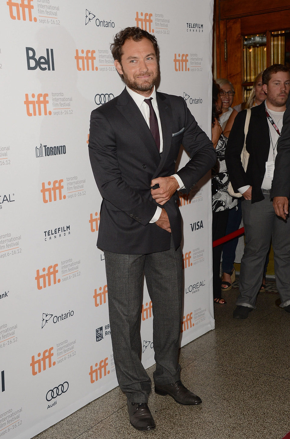 Jude Law en el TIFF 2012