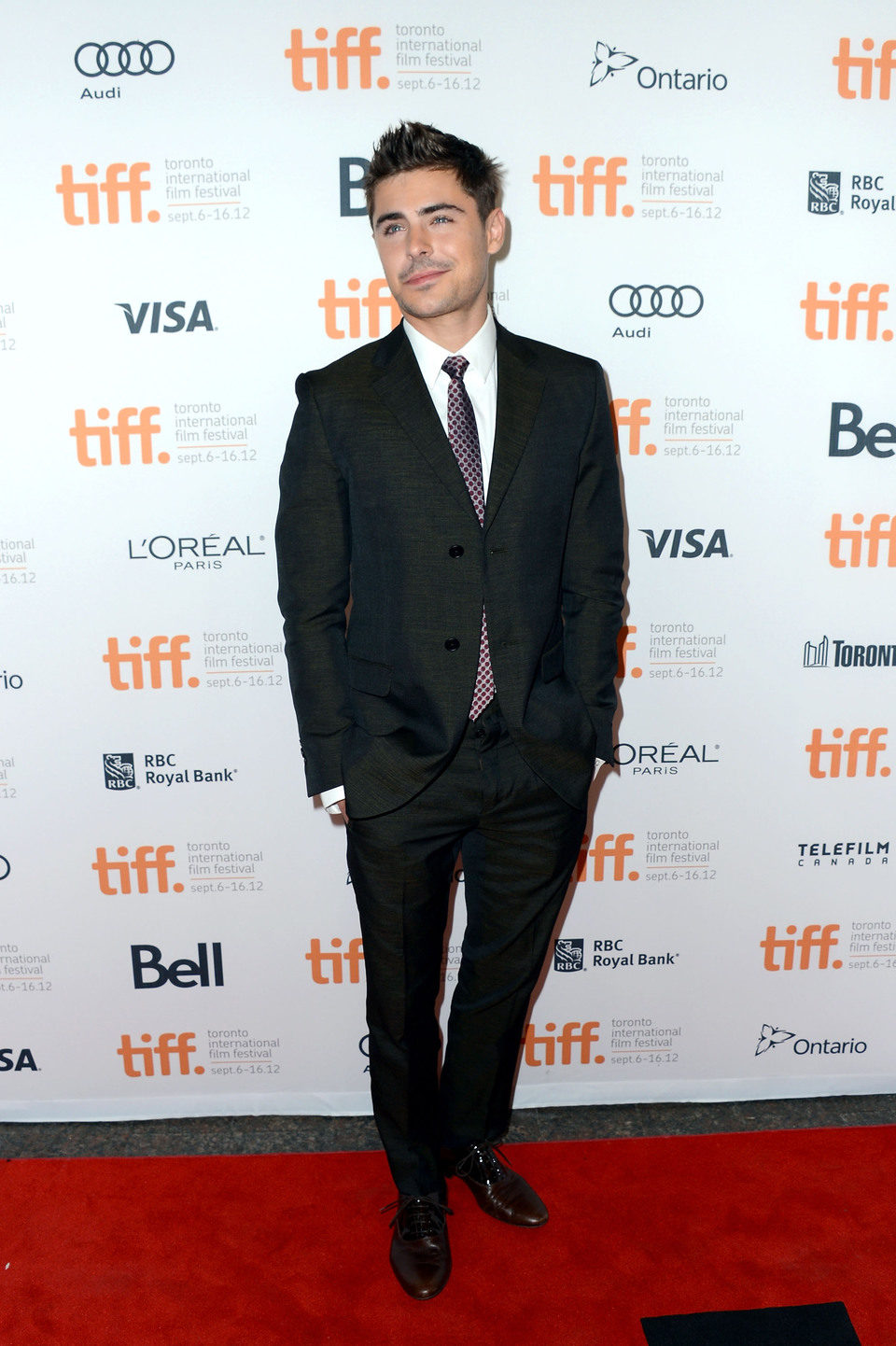 Zac Efron en el TIFF 2012