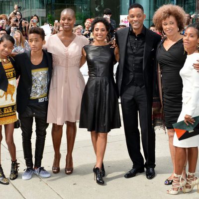 Will Smith y su familia en el TIFF 2012