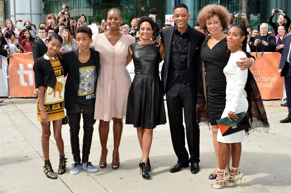 Will Smith y su familia en el TIFF 2012