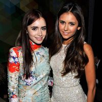 Lily Collins y Nina Dobrev en el TIFF 2012