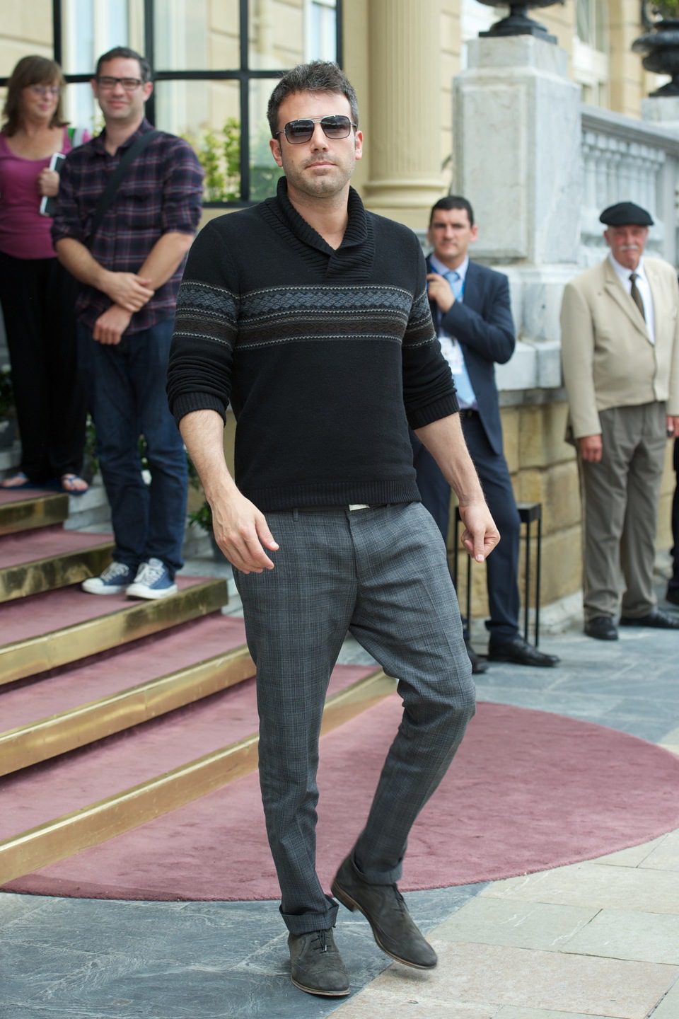 Ben Affleck en el Festival de San Sebastián 2012