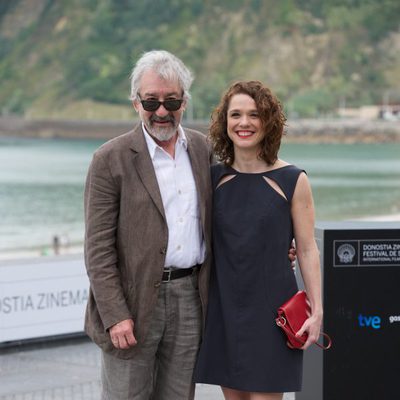 José Sacristán y Valeria Alonso en el Festival de San Sebastián 2012