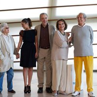 El equipo de 'El artista y la modelo' en el Festival de San Sebastián 2012