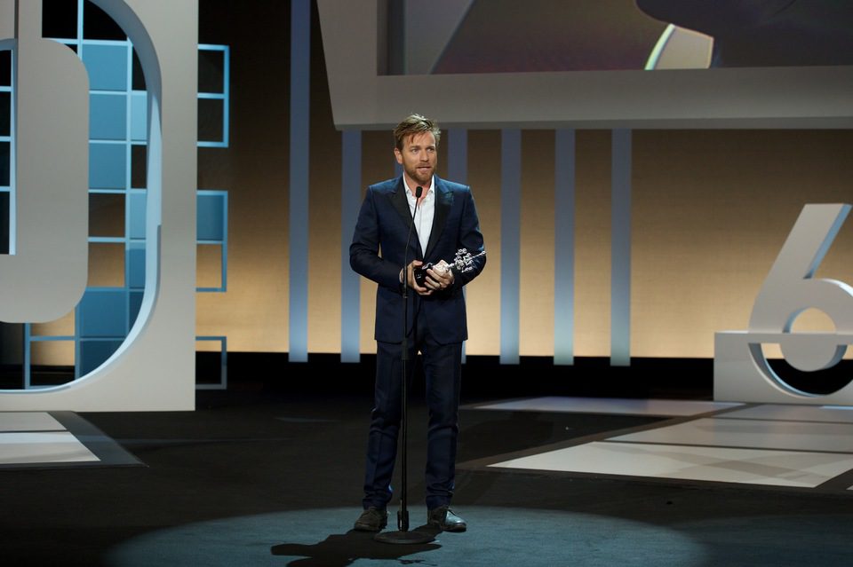 Ewan McGregor, Premio Donostia del Festival de San Sebastián 2012