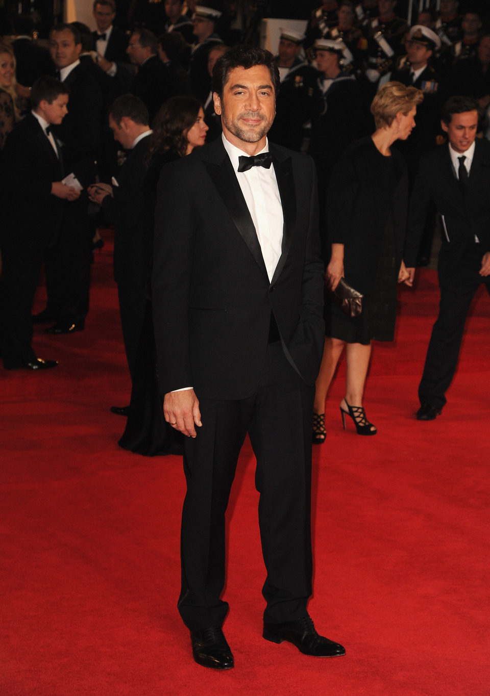 Javier Bardem en la premiere mundial de 'Skyfall' en Londres