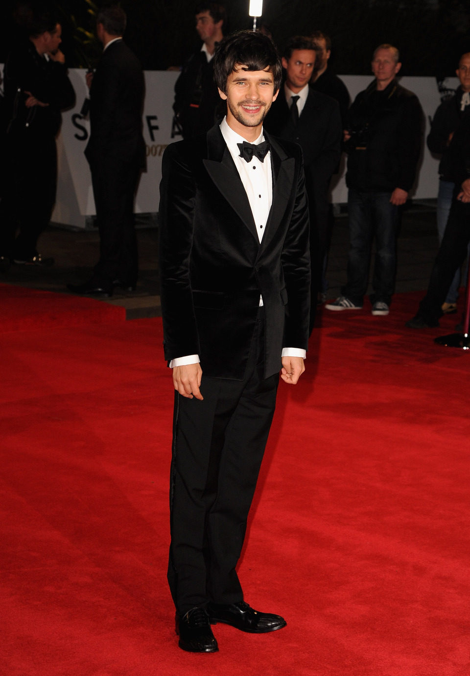 Ben Whishaw en la premiere mundial de 'Skyfall' en Londres