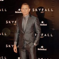 Daniel Craig en la premiere de 'Skyfall' en Madrid