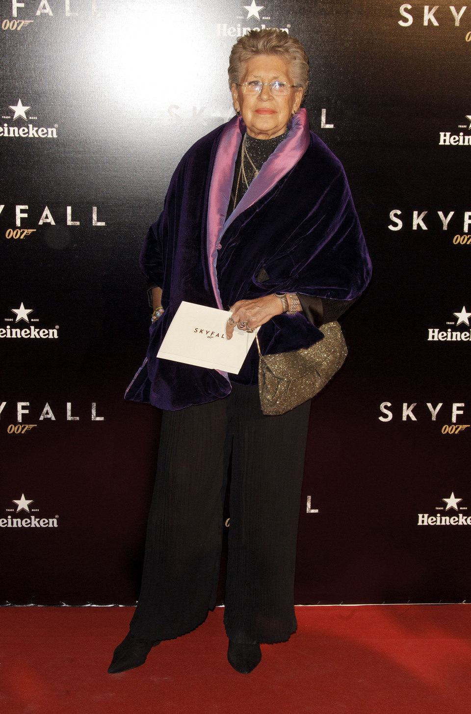 Pilar Bardem en la premiere de 'Skyfall' en Madrid