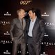 Daniel Craig y Javier Bardem en la premiere de 'Skyfall' en Madrid