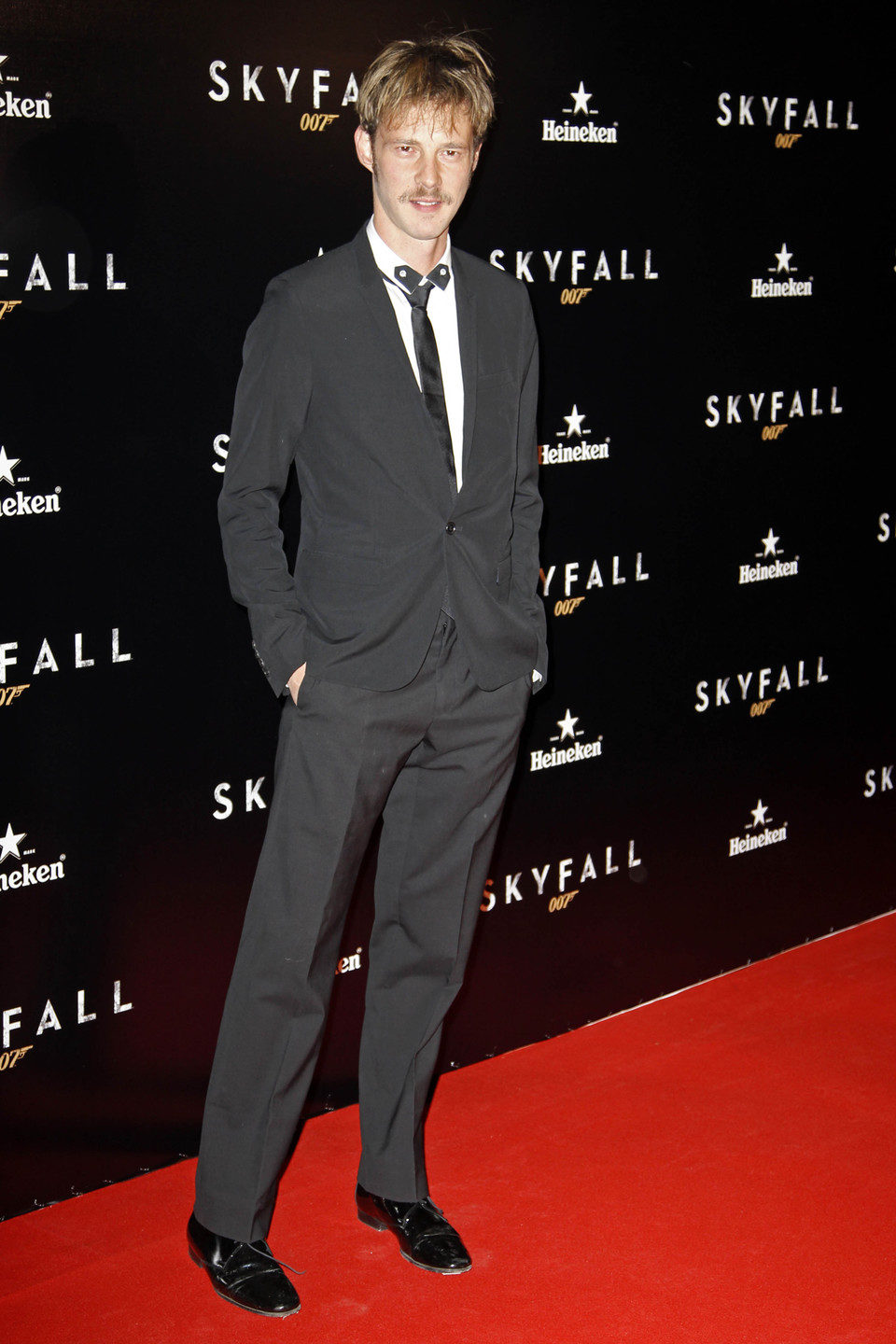 Eloy Azorín en la premiere de 'Skyfall' en Madrid