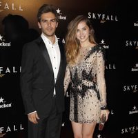 Marc Clotet y Ana de Armas en la premiere de 'Skyfall' en Madrid