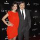 Cecilia Gessa y Carlos Bardem en la premiere de 'Skyfall' en Madrid