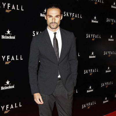 Iván Sánchez en la premiere de 'Skyfall' en Madrid