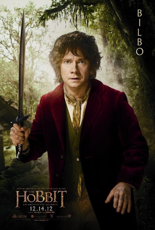 Póster de Bilbo para 'El Hobbit: Un viaje inesperado'