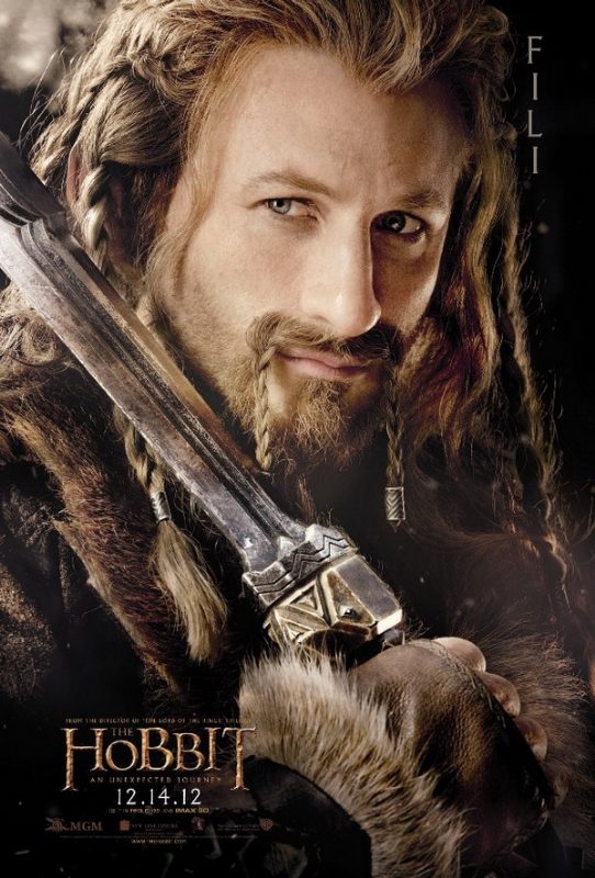 Póster de Fili para 'El Hobbit: Un viaje inesperado'