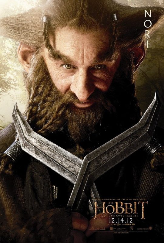 Póster de Nori para 'El Hobbit: Un viaje inesperado'